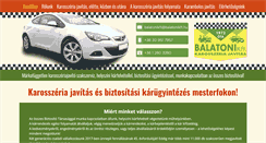 Desktop Screenshot of karosszeria-javitas.net